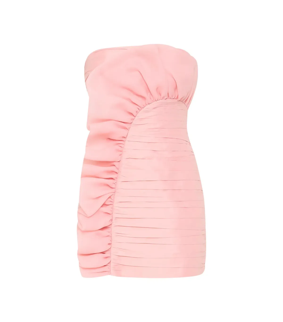 Aje Telma Ruffle Mini Dress Pink Quartz Size AU 8 - Image 4