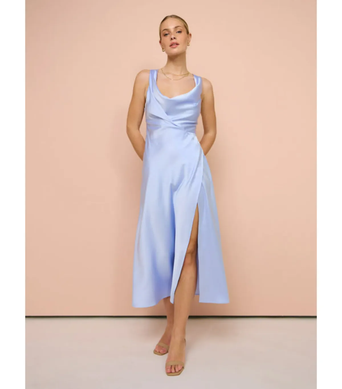 One Fell Swoop Carrie Dress in Periwinkle Size AU 12 - Image 1