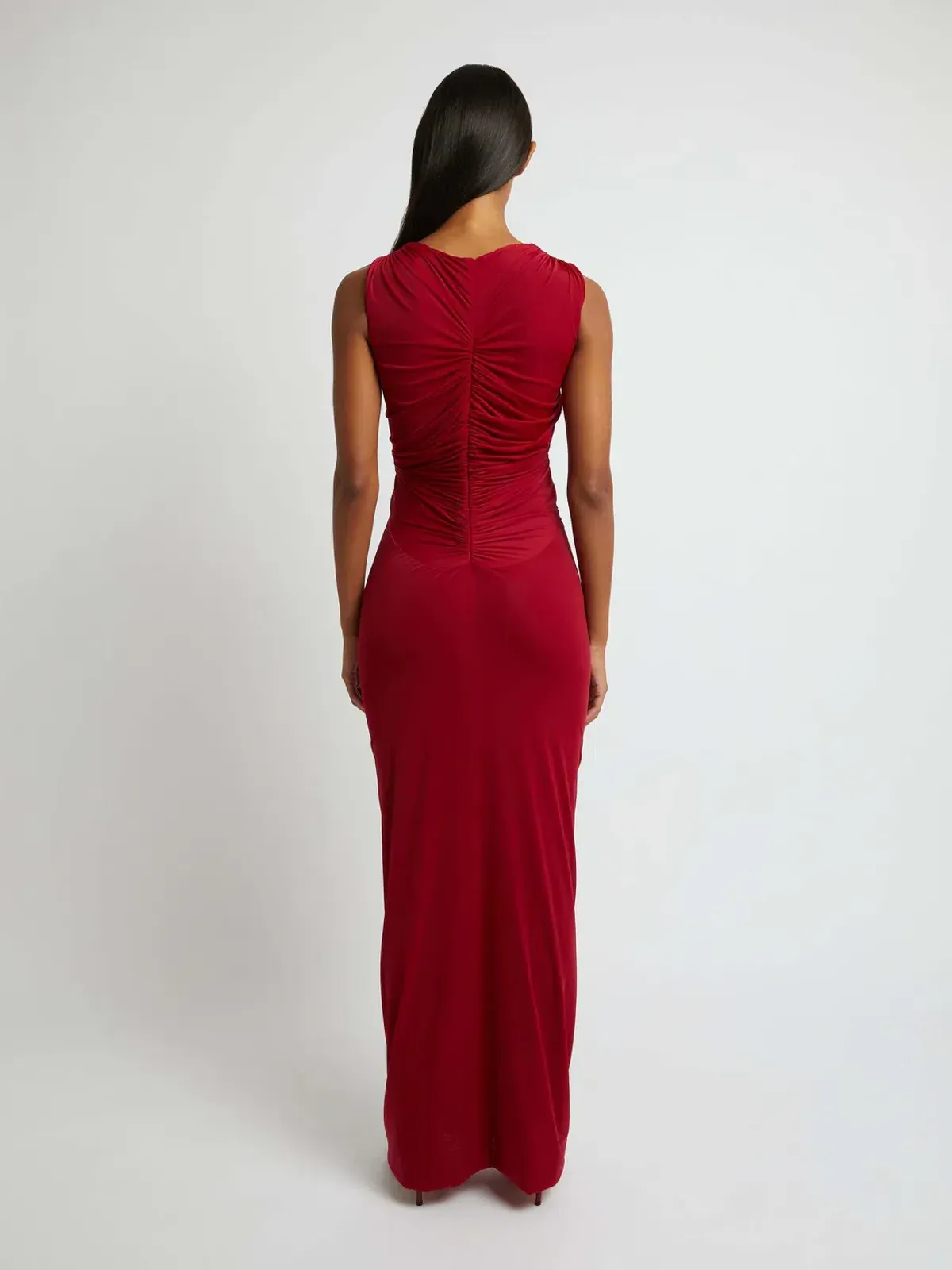 Christopher Esber Venus Tank Dress Cherry Size 8 - Image 2