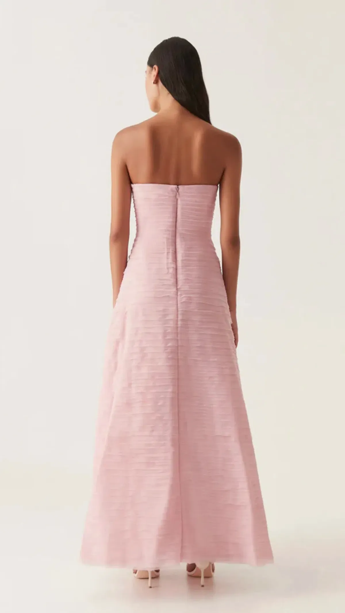 AJE Soundscape Dress in Pink Size 6 - Image 5