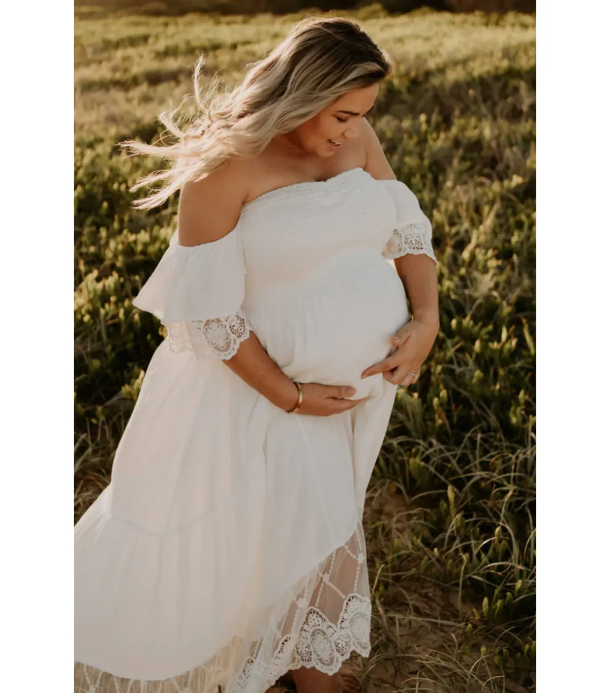 Coven & Co Folklore Gown White Size L / AU 14 - Image 2