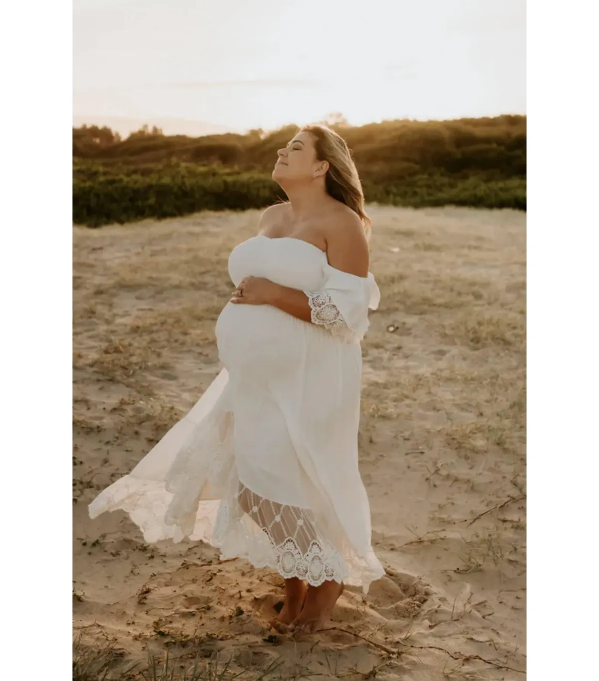 Coven & Co Folklore Gown White Size L / AU 14 - Image 3