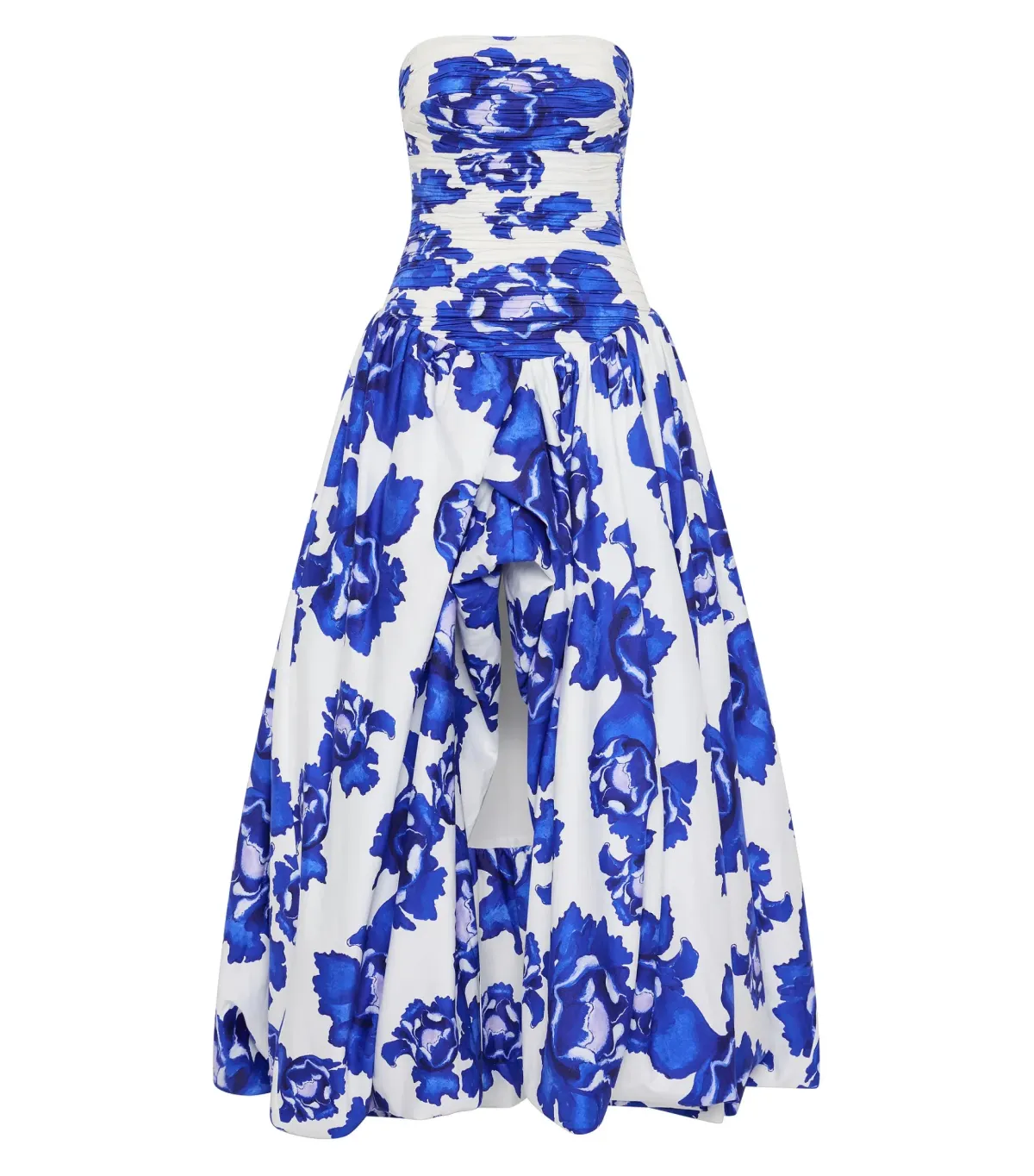 Aje Behold Maxi Dress in Boldly Blooming Cobalt Size AU 12 - Image 4