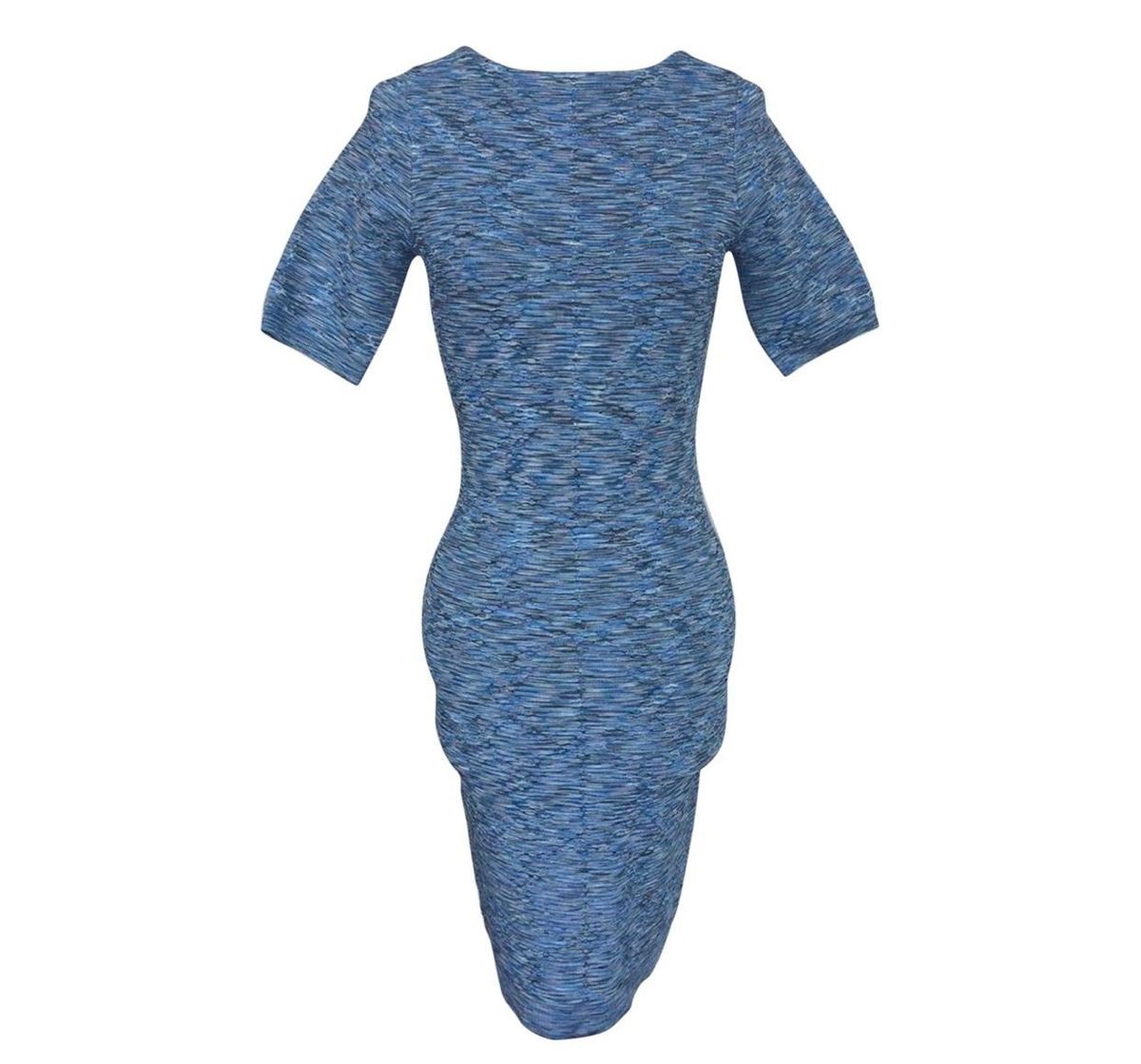 Karen Millen Body on Dress Blue Size 12 - Image 2