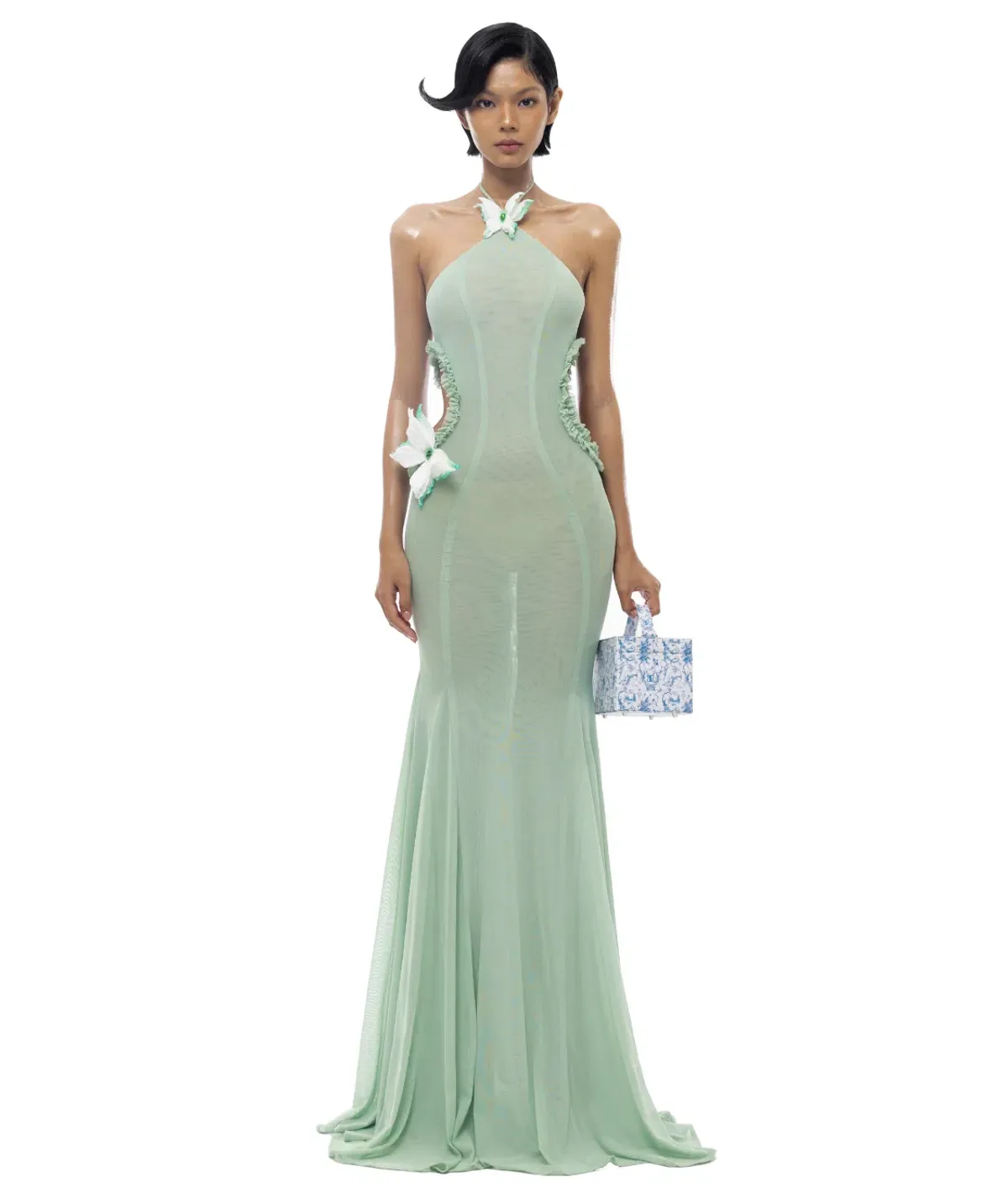 Huelleyrose Darya Dress Green Size AU 8 - Image 2