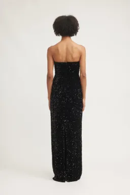 TOJHA Harlynne Dress Black Sequin Size M / AU 10 for rent on The Volte - image 3