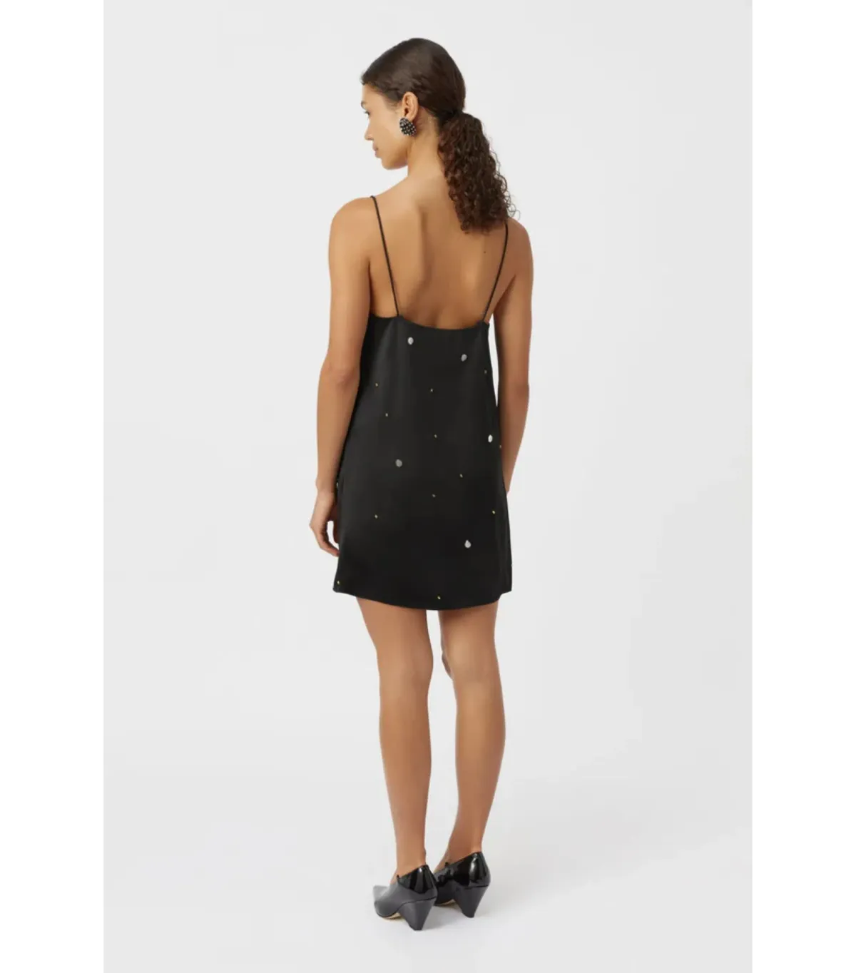 Camilla and Marc Constellation Mini Dress Black Size AU 10 - Image 3