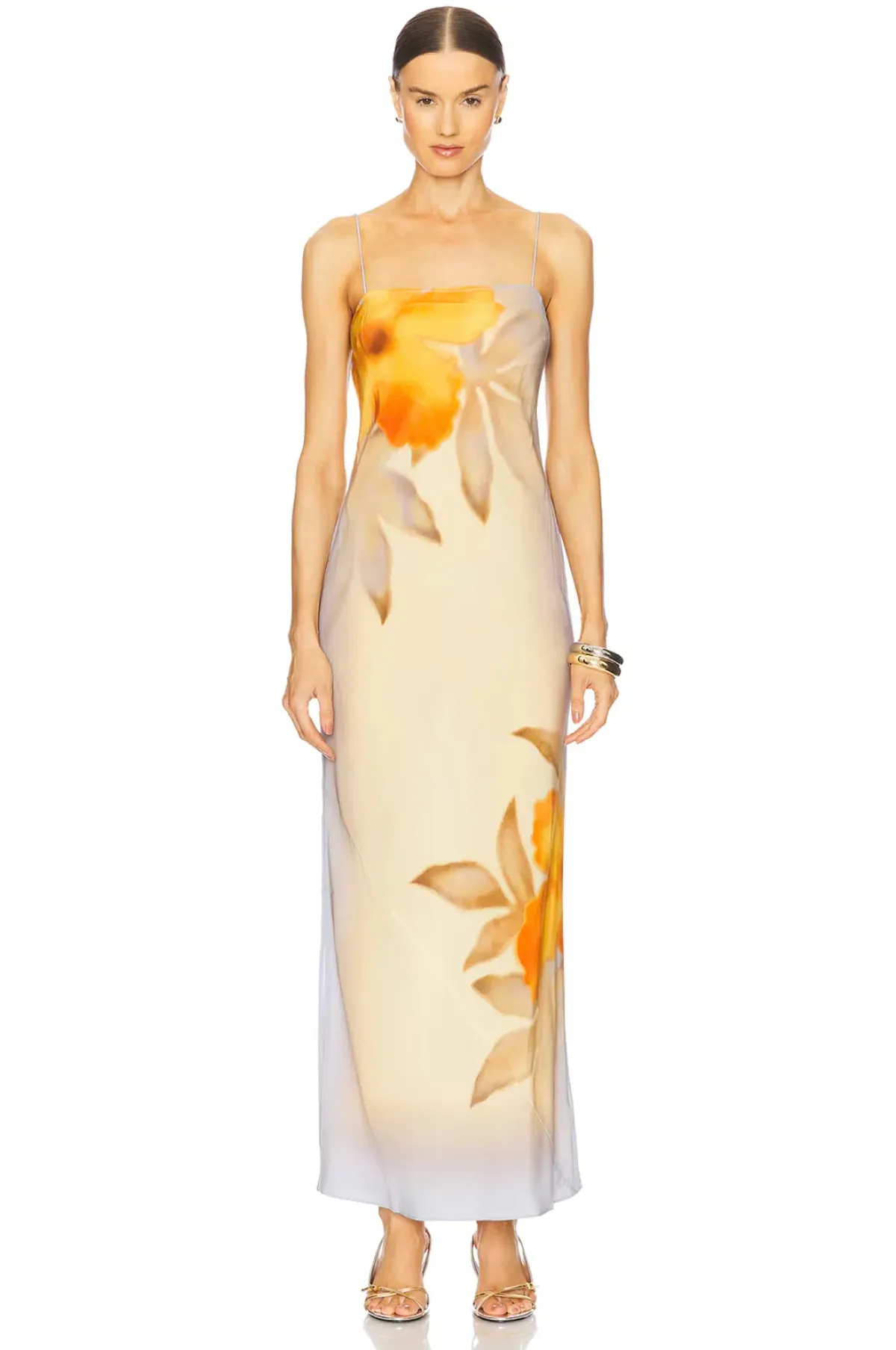 SIR The Label - Serene Slip Maxi Dress in Sequoia Floral Size 0 / AU 6 - Image 1