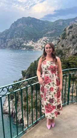 Dolce & Gabbana Pleated floral-print organza midi dress AU 12  for rent on The Volte - image 1