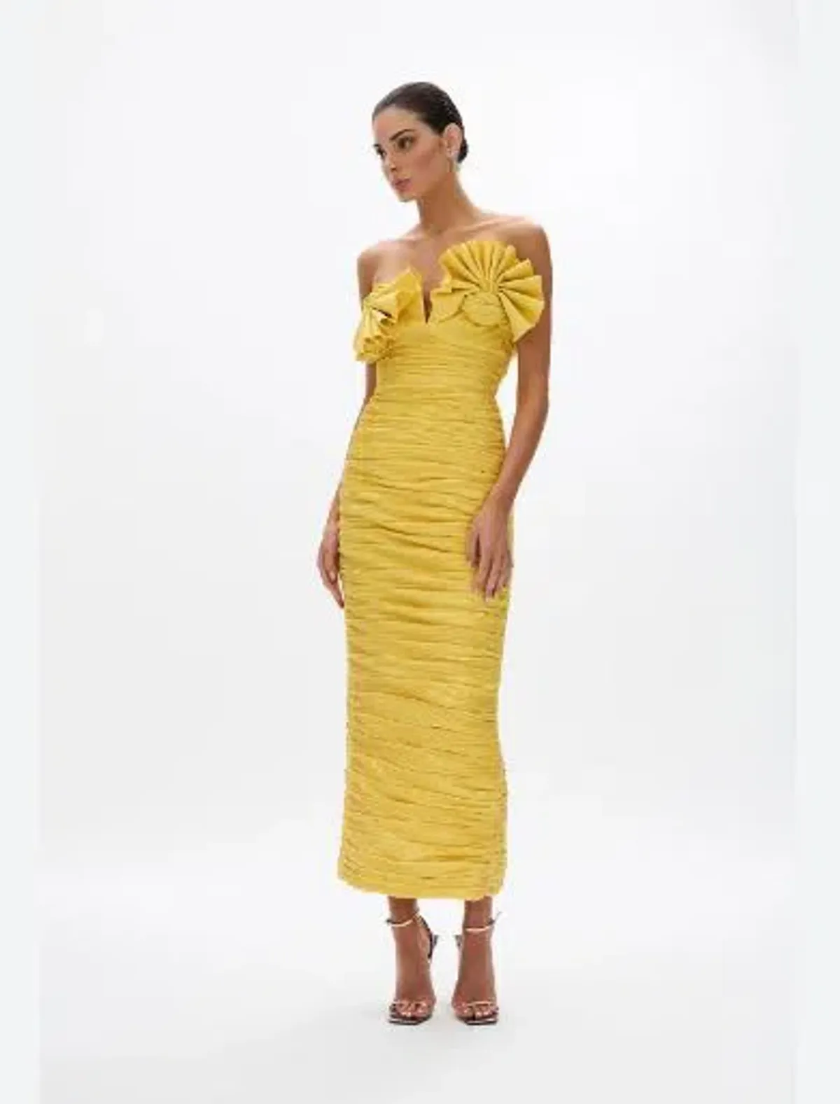Rachel Gilbert Jensen Dress in Primrose Size 10 - Image 1