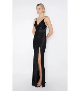Bec & Bridge Ren Split Maxi Dress Black Size AU 8 for rent on The Volte - image 2