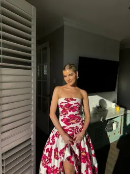 Aje Behold Maxi Dress Size AU 8  for rent on The Volte - image 4