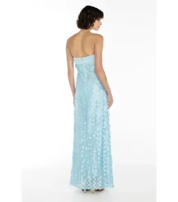 Manning Cartell Supreme Extreme Balconette Dress in Aqua Spritz Size AU 8  for rent on The Volte - image 3