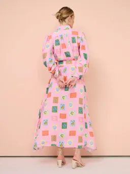 Palm Noosa Noddy Dress Pink Emblem Size 14 for rent on The Volte - image 2