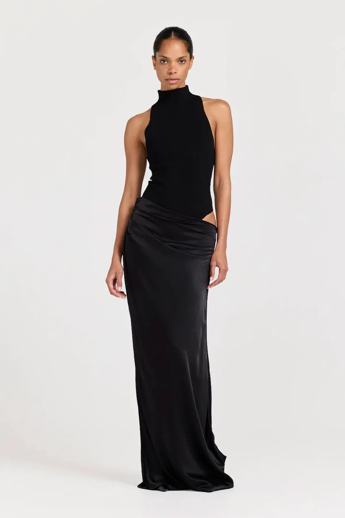 Henne Soraia Maxi Dress Black Size S / AU 8 - Image 1