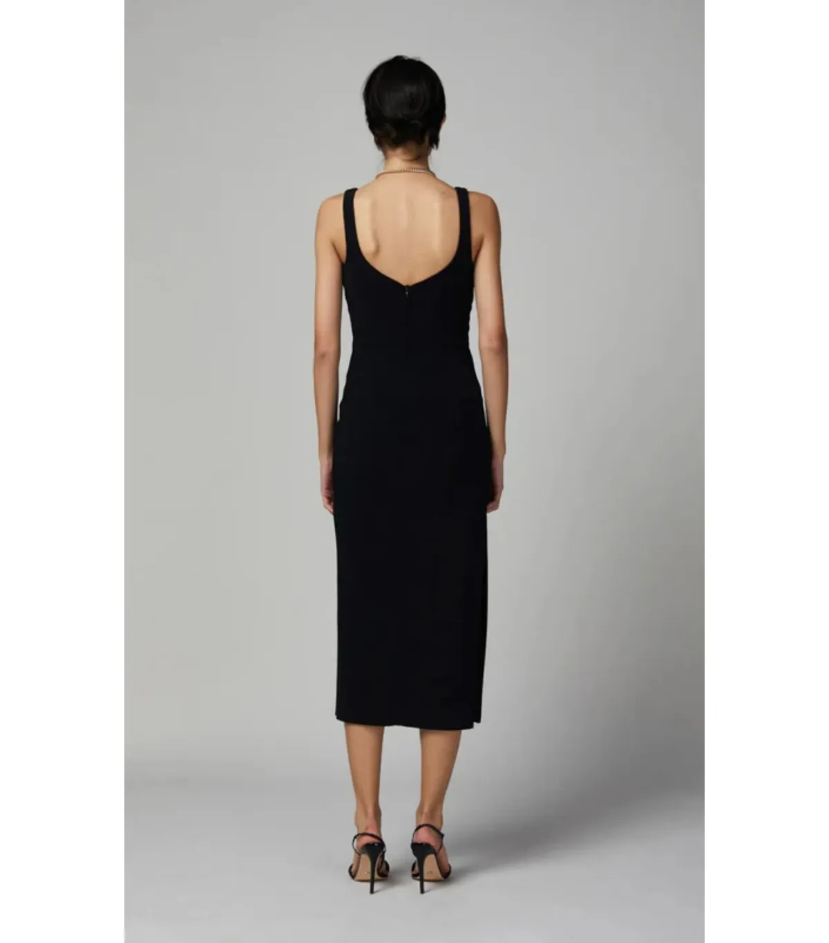 Bec & Bridge Joelle Midi Dress in Black Size AU 10 - Image 3