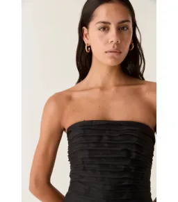 Aje Soundscape Maxi Dress Black Size AU 10  for rent on The Volte - image 2