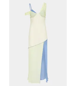 Sir The Label Thames Splice Midi Dress Ecru Multi Size 3 / AU 12   for rent on The Volte - image 8