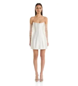 Eliya The Label Kayla Dress White Size 10  for rent on The Volte - image 1