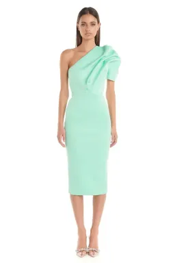 Eliya The Label Suzie Midi Dress Mint Green Size 10 for rent on The Volte - image 1