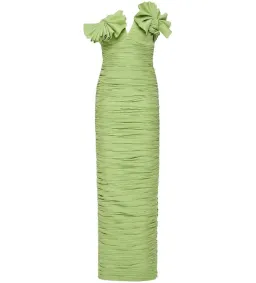 Rachel Gilbert Jensen Gown Pistachio Size AU 10  for rent on The Volte - image 10