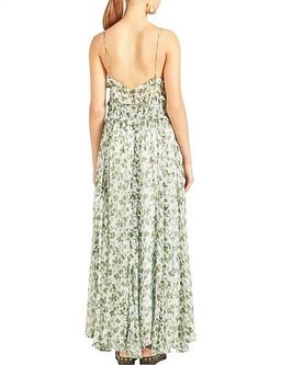 Lee Mathews Nina Silk Crinkle Cami Dress Floral Size 10 for rent on The Volte - image 5