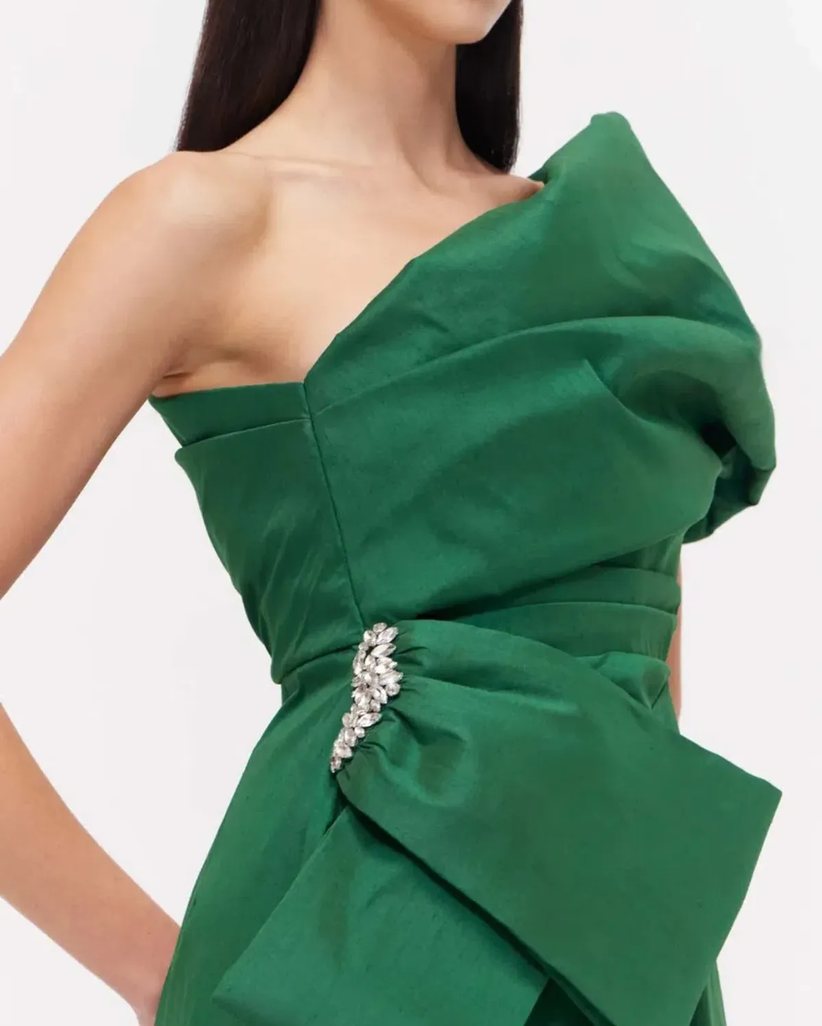 Rachel Gilbert Archer Dress in Green Size 10/M - Image 4