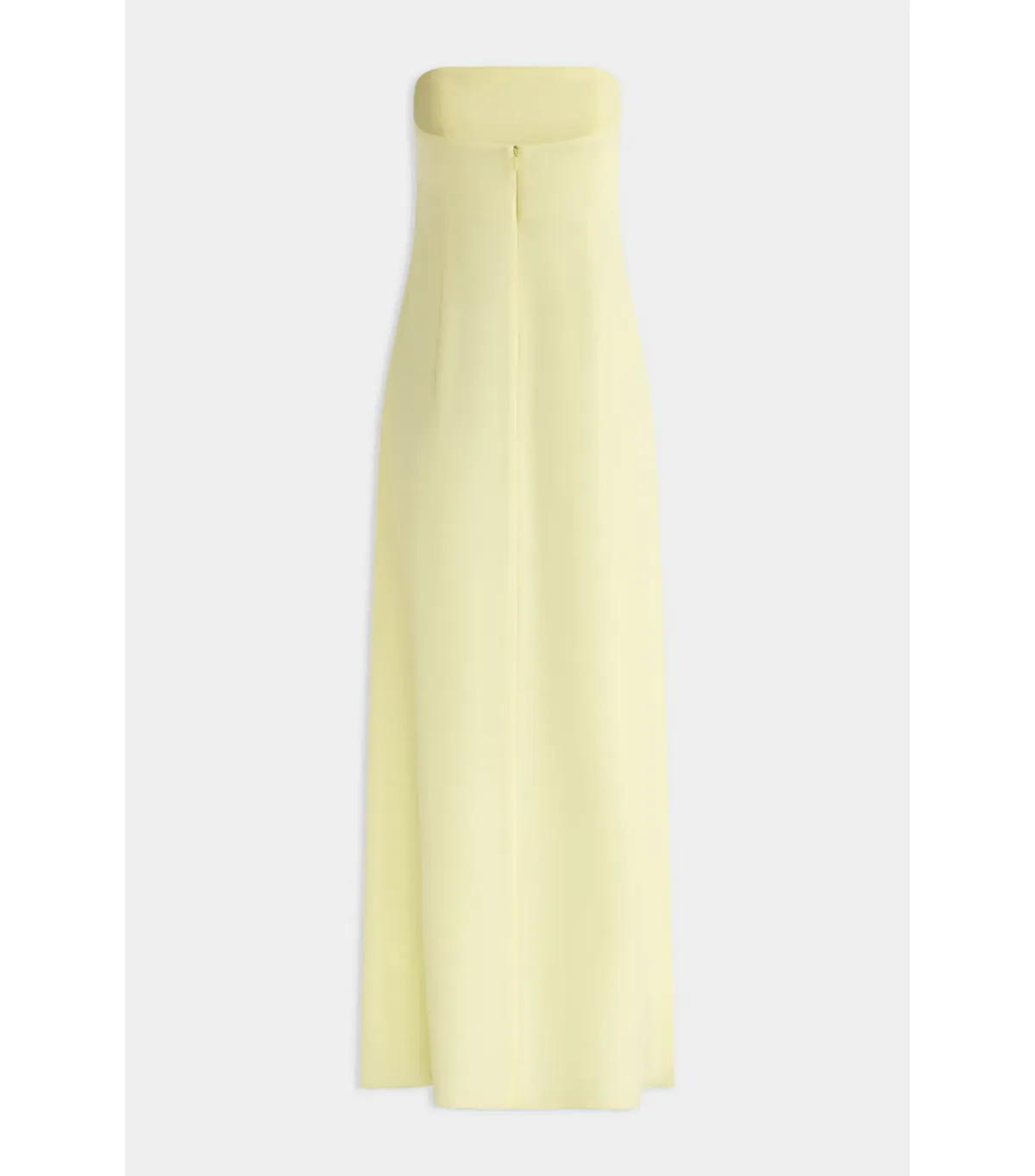 Venroy Beaded Strapless Maxi Dress in Pastel Yellow Size AU 8 - Image 6