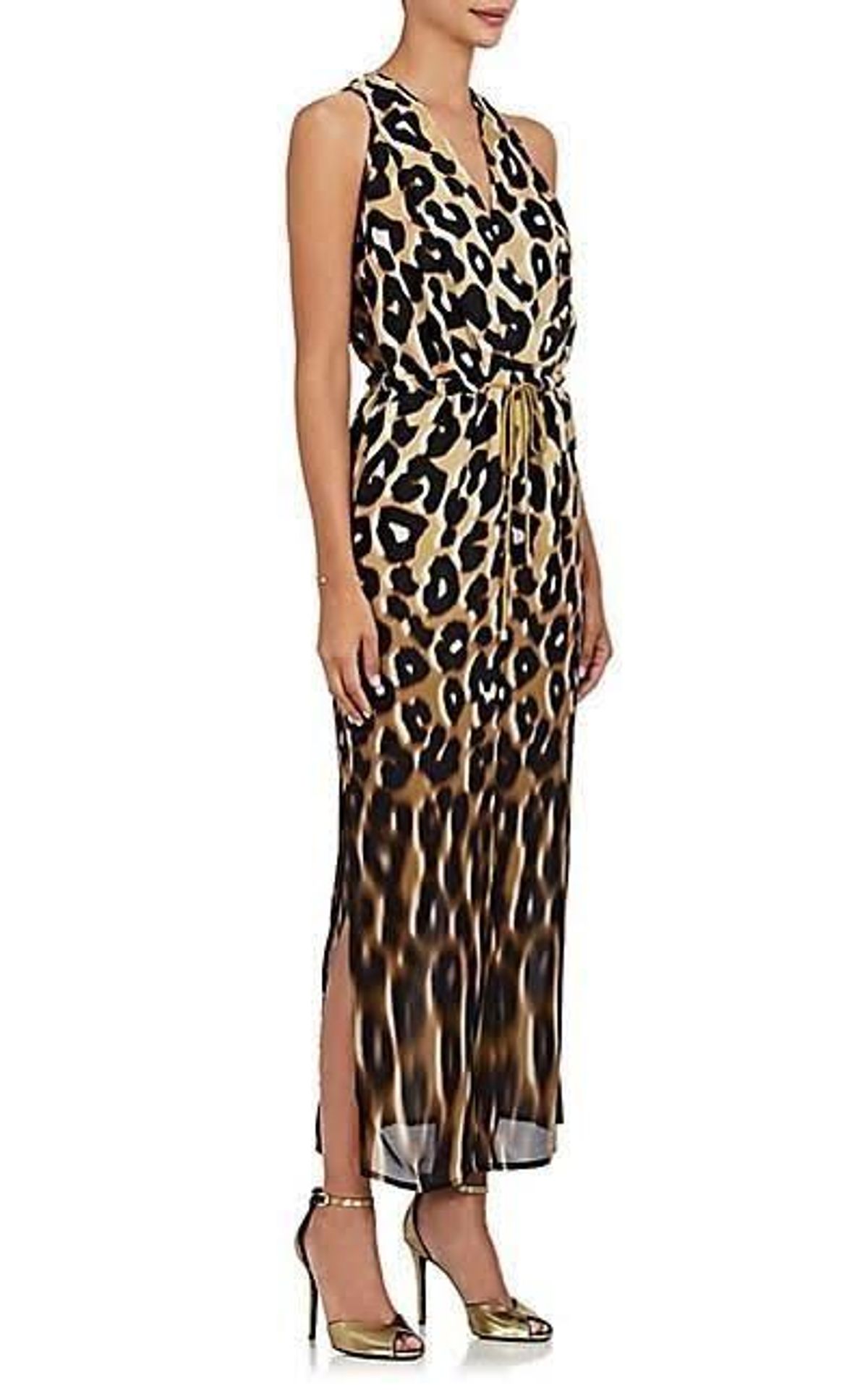Manning Cartell Born Free Animal Print Maxi Dress Size 10 - Image 1