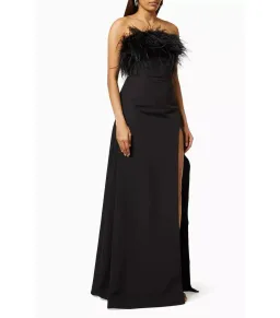 Rachel Gilbert Linc Gown Black Size 0 / AU 6 for rent on The Volte - image 2