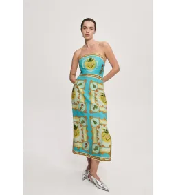 Alemais La Musica Midi Dress Print Size 6 for rent on The Volte - image 1