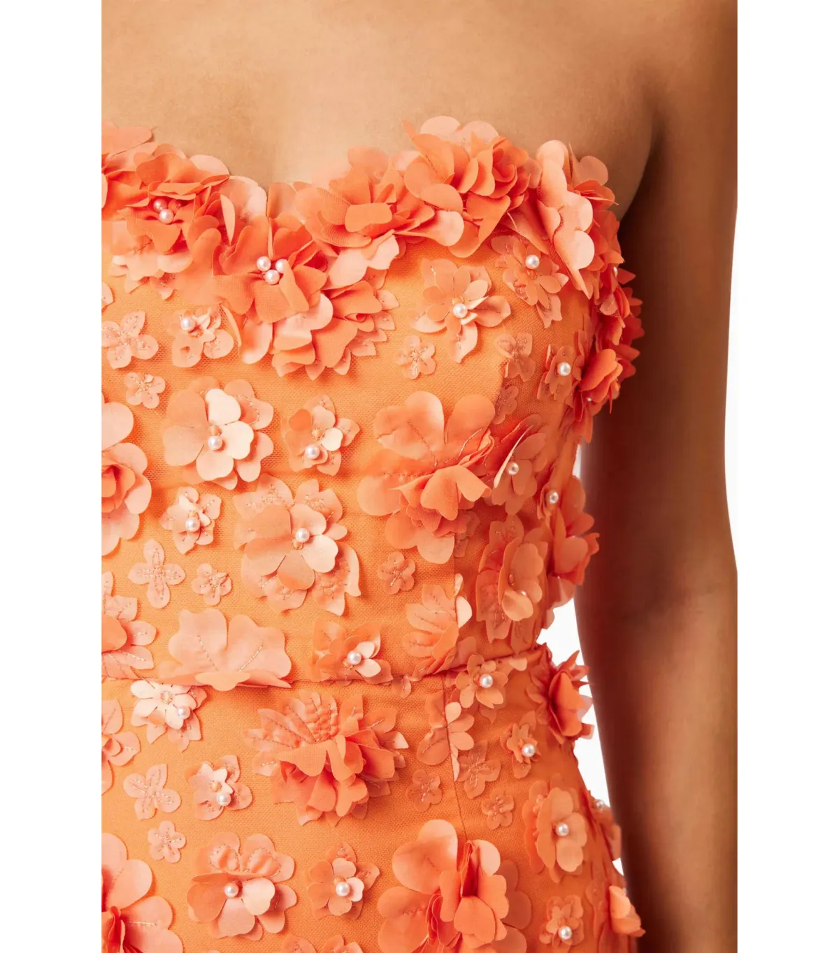 Elliatt Bluebell Midi Dress Orange Size M / AU 10 - Image 4