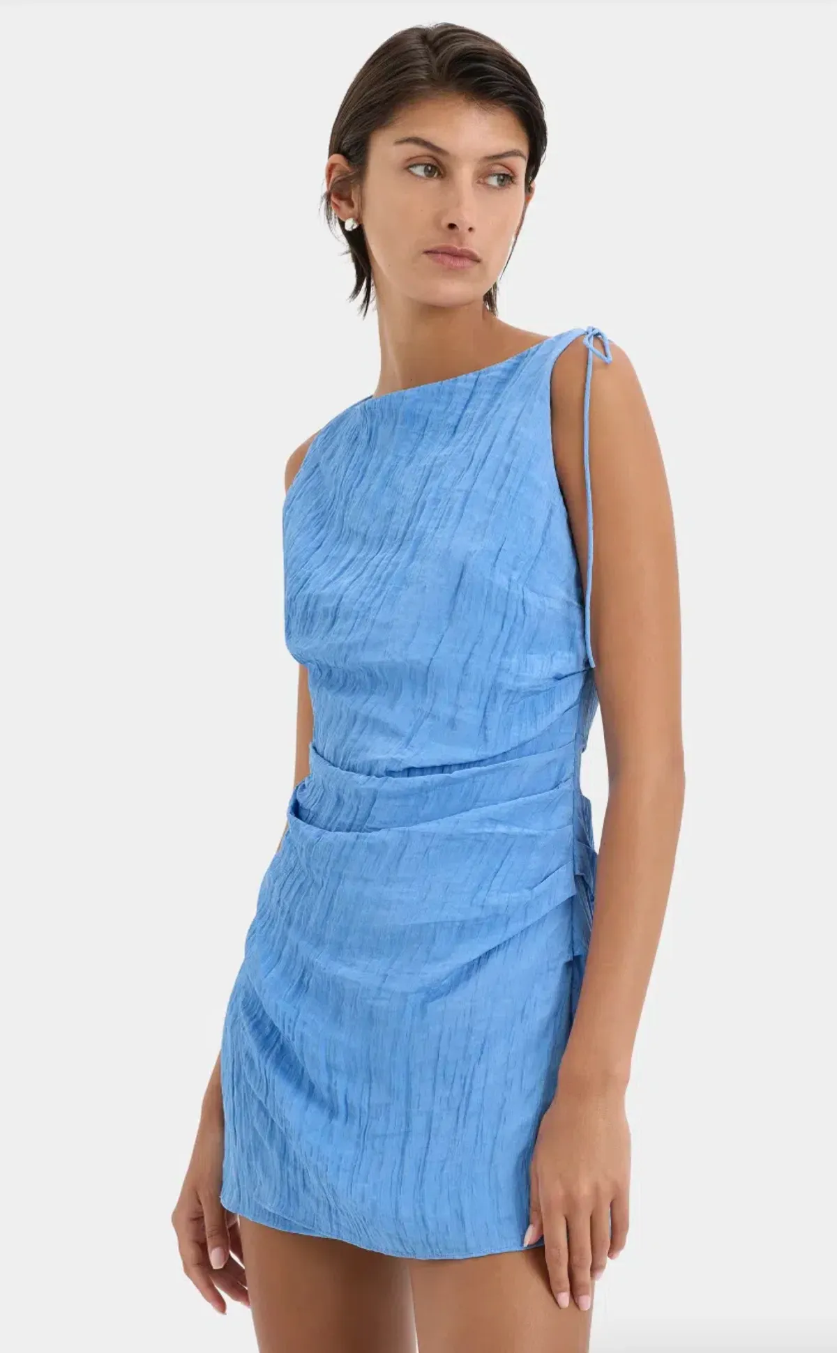 Sir the Label Ligera Mini Dress Cornflower Size 8  - Image 4