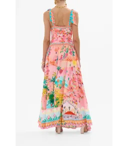 Camilla Tie Shoulder Dress in Sister Sunset Size AU 10 for rent on The Volte - image 5