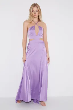 Sonya Moda Zena Maxi Gown Lilac Purple Size 6 for rent on The Volte - image 4