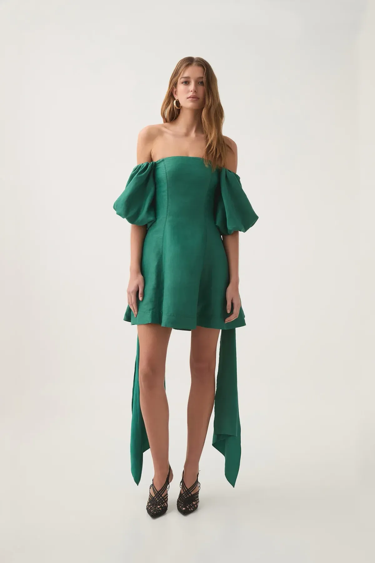 Aje Incarnation Mini Dress Emerald Size AU 8 - Image 1