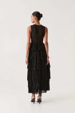 Aje Escapist Maxi Dress in Black (Size AUS 6) for rent on The Volte - image 2