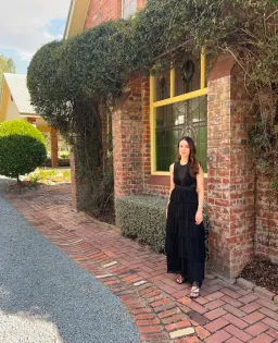 Aje Escapist Maxi Dress in Black (Size AUS 6) for rent on The Volte - image 3