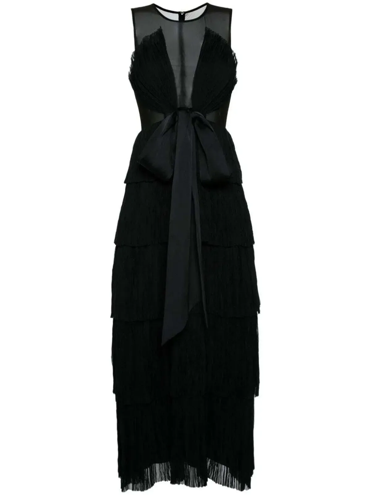 Aje Escapist Maxi Dress in Black (Size AUS 6) - Image 5