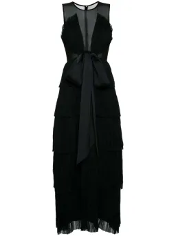 Aje Escapist Maxi Dress in Black (Size AUS 6) for rent on The Volte - image 5