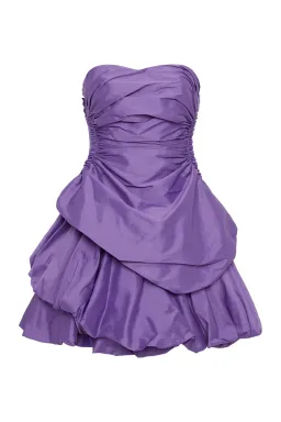 Aje Daybreak Mini Dress Purple Size 8  for rent on The Volte - image 4