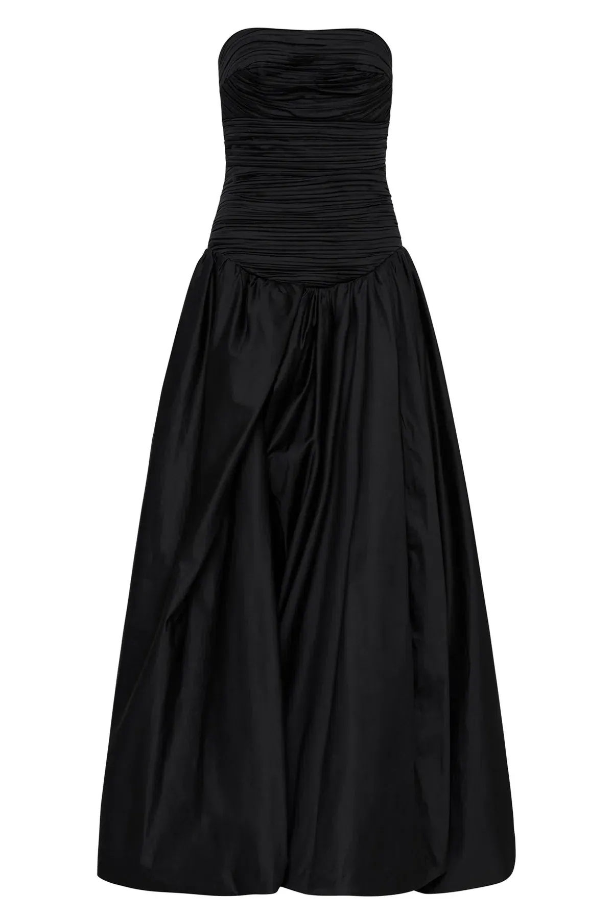 Aje Violette Bubble Hem Maxi Dress Black Size 4 - Image 4