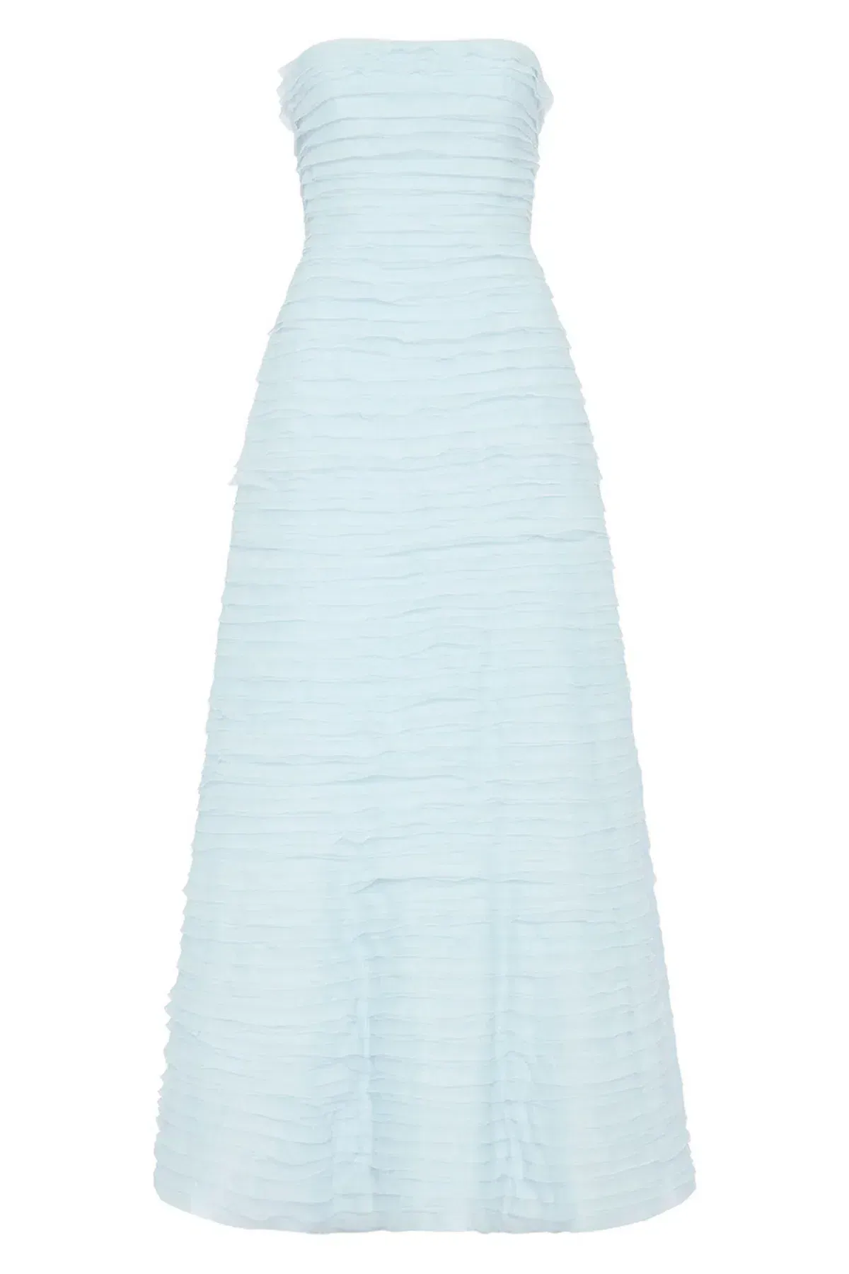 Aje Soundscape Maxi Dress Sea Breeze Size 6 - Image 4