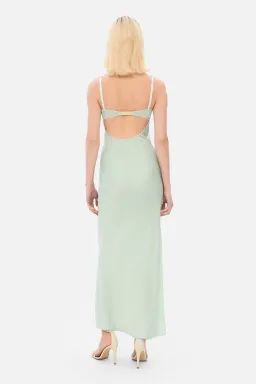 Anna October Georgina Maxi Dress Pale Green Size XS / AU 6 for rent on The Volte - image 2