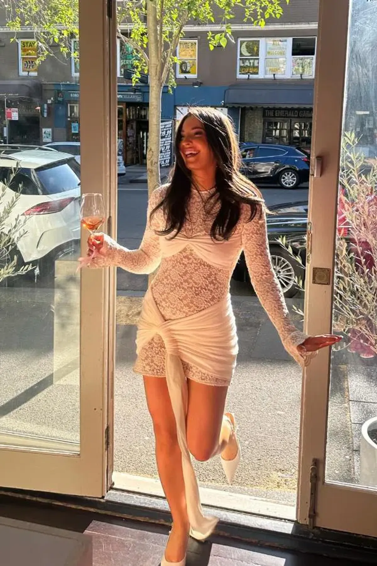 Deconduarte Ortigia Dress White Size AU 8 - Image 1