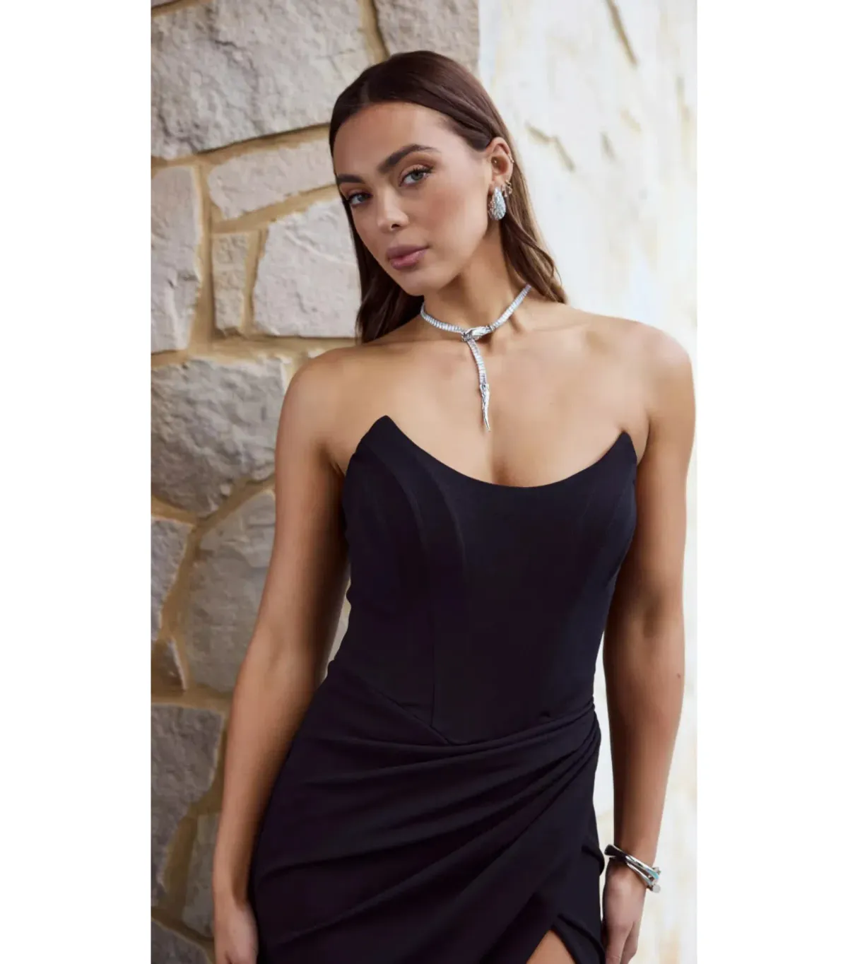 Derma Department Cartia Gown Black Size AU 8  - Image 4