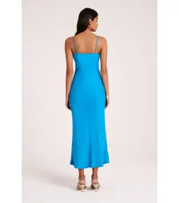 Nude Lucy Lea Cupro Dress Azure Size S / AU 8 for rent on The Volte - image 3