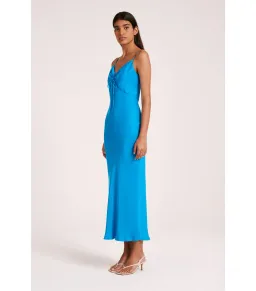 Nude Lucy Lea Cupro Dress Azure Size S / AU 8 for rent on The Volte - image 2