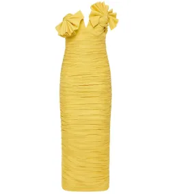Rachel Gilbert Jensen Dress Yellow Size 2/Au 10  for rent on The Volte - image 6