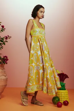 Alemais Diana Summer Dress Multi Size 12 for rent on The Volte - image 2